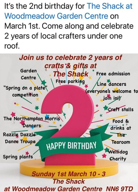 The Shack At Woodmeadow Birthday Bash