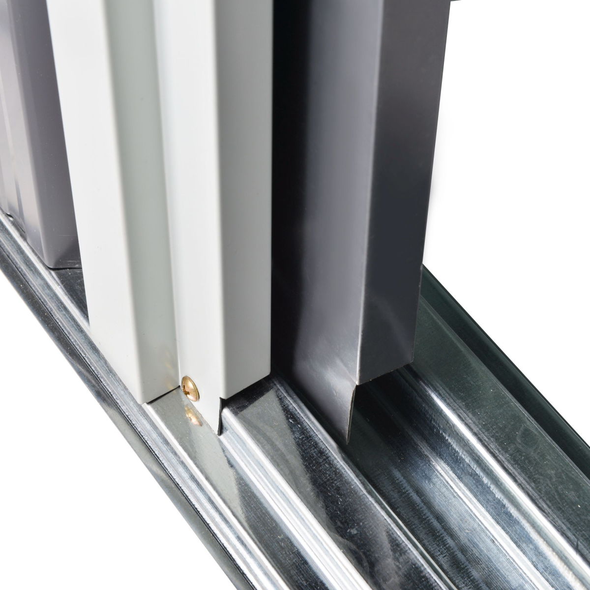 Outsunny 5 x 3ft Garden Storage Shed Sliding Door Sloped Roof Tool, Black