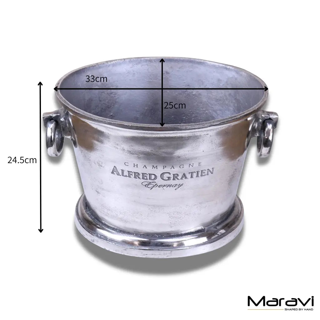 Alfred Gratien Luxury Ice Champagne Bucket Wine Cooler
