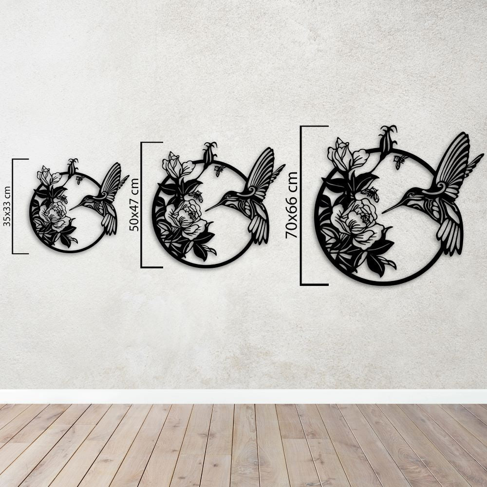 Messenger of Spring Bird Metal Wall Art – Nature & Renewal Decor