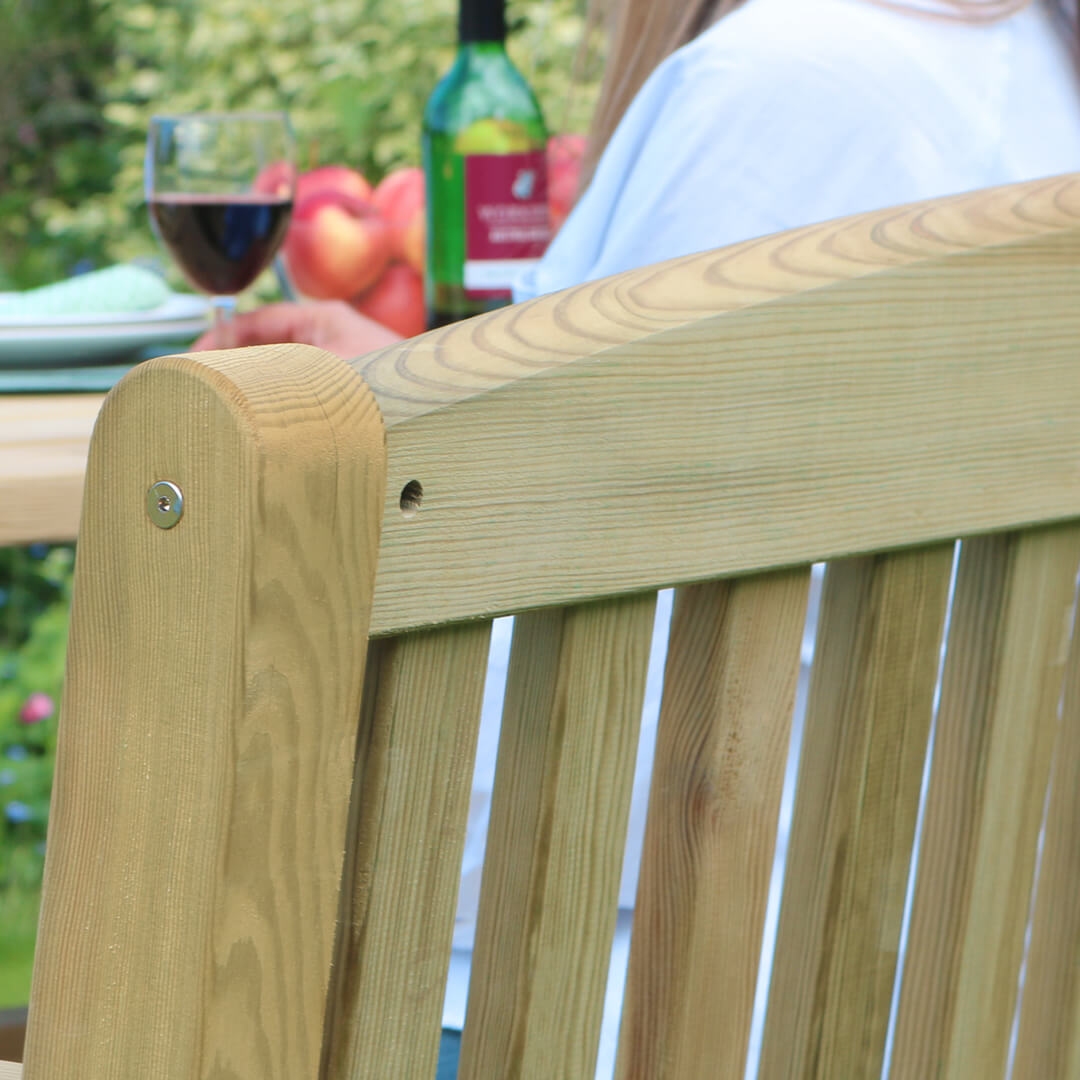 Emily Table & 2 Bench Set