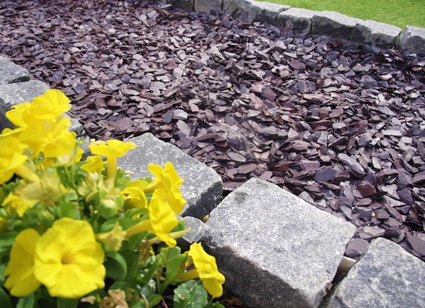 20mm Plum Slate Chippings