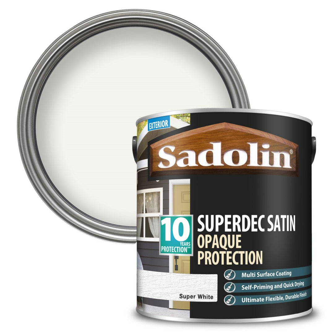 Sadolin Superdec Satin Opaque Wood Protection