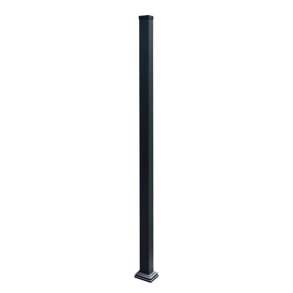 Aluminium Post Anthracite 1.9m