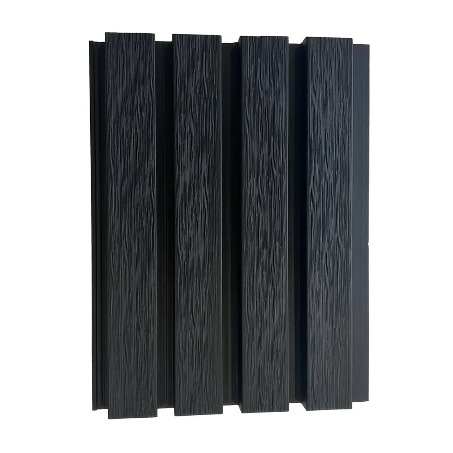 Black Slatted Cladding Series 1