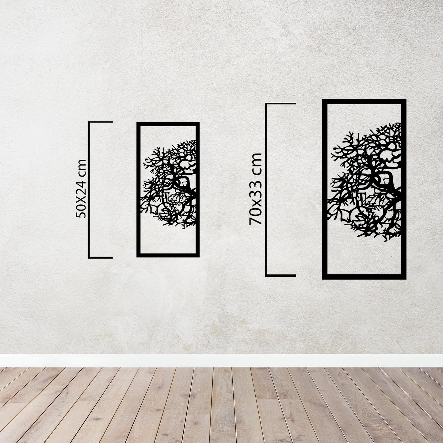 Roots to Sky Tree Metal Wall Art