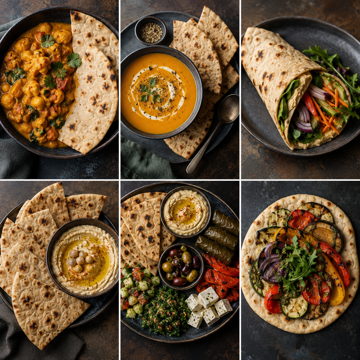 Free and Easy Gluten Free Middle Eastern Flatbread