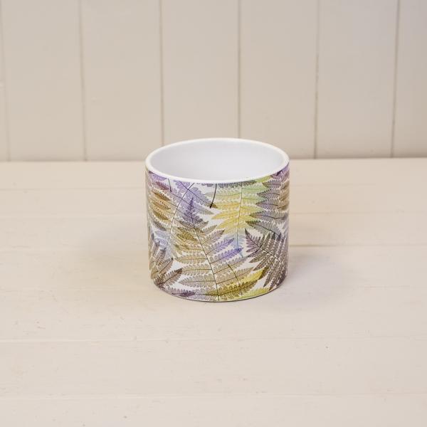 Fern Leaf Pot TD12cm H10.5cm L12cm W12cm Weight-119g