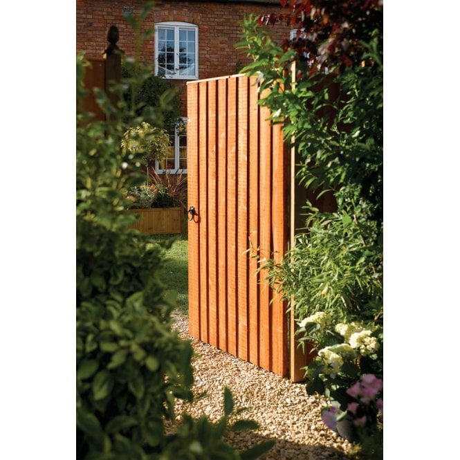 Rowlinson Vertical Board Gate 6' x 3' Dip Treated