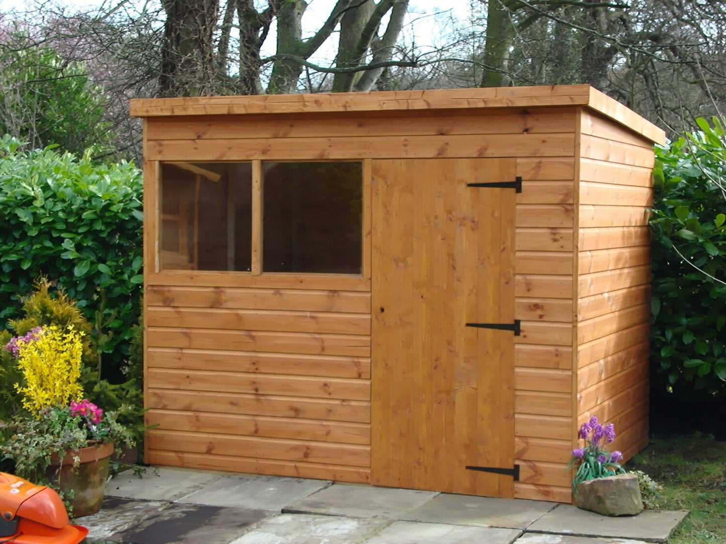 Timber  Pent Shed