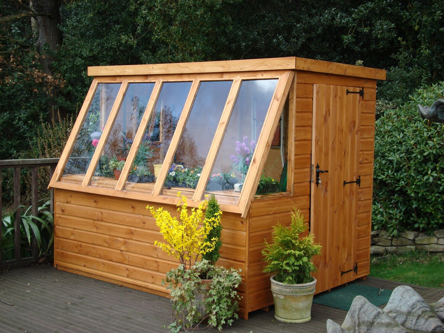 Timber Suntrap Potting Shed