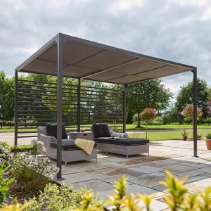 Florence Garden Shade Canopy 4x3 (Grey)