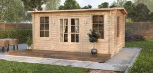 Rome 5mx3m 44mm Log Cabin