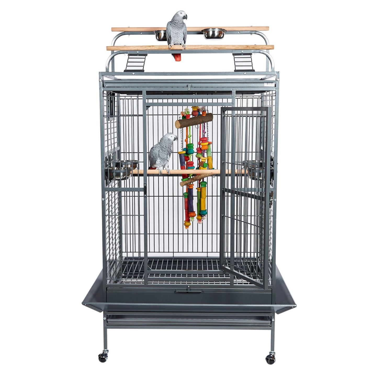 Santos Cage suitable for medium parrots Dimensions 82 x 71 x 168cm