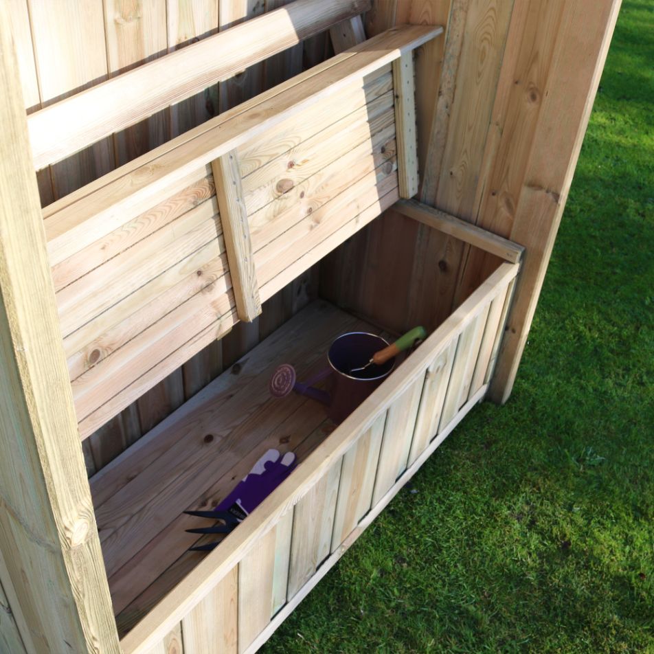 Dorset Arbour With Storage Box