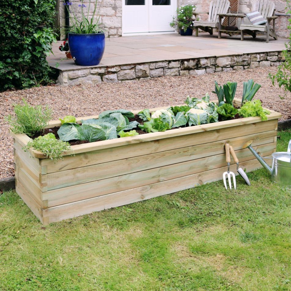 Narrow Sleeper Raised Bed