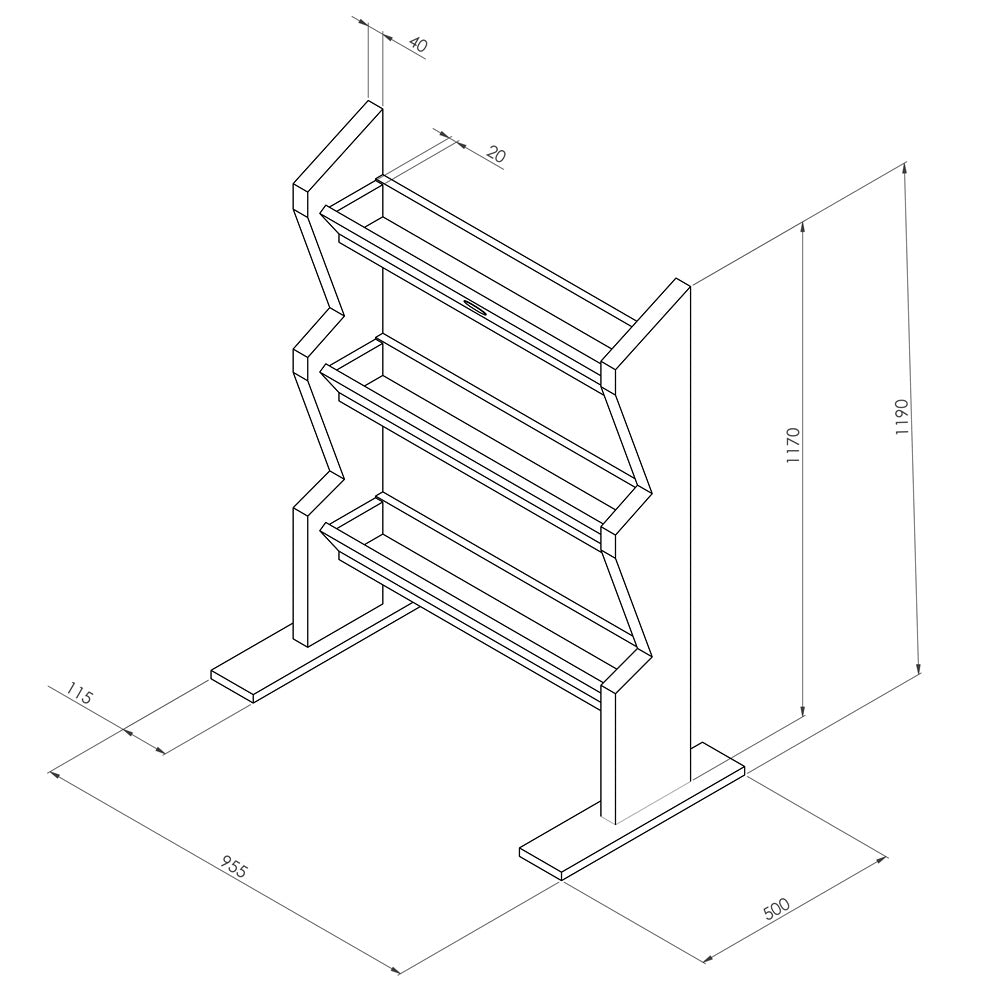 Vertical Herb Stand