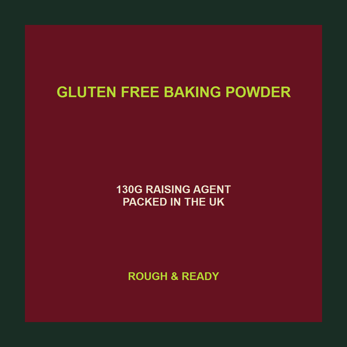 Freee Gluten Free Baking Powder