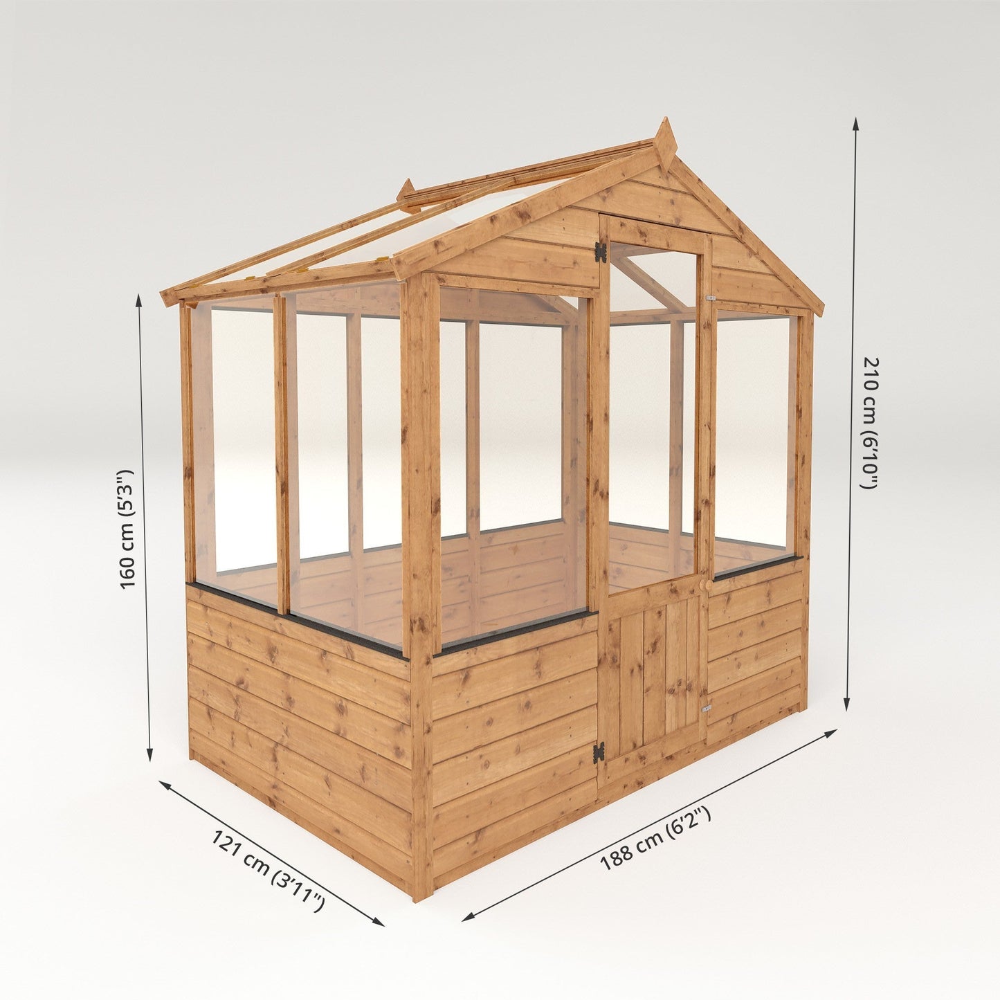 Traditional Wooden Greenhouse from Mercia