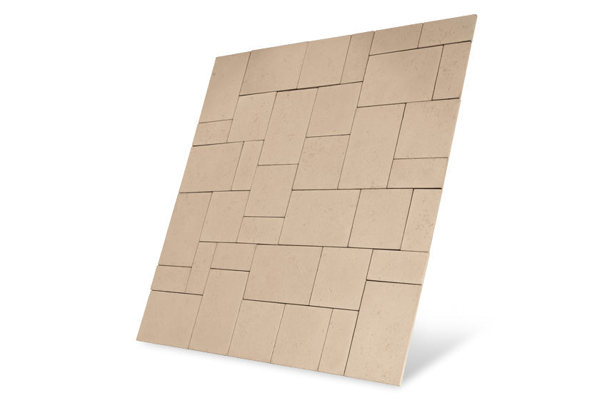 Baroque Paving Kit 5.76m2 Limestone (2400 x 2400mm)