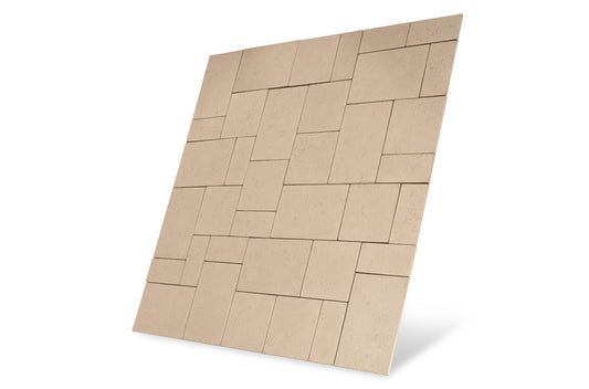 Baroque Paving Kit 5.76m2 Limestone (2400 x 2400mm)