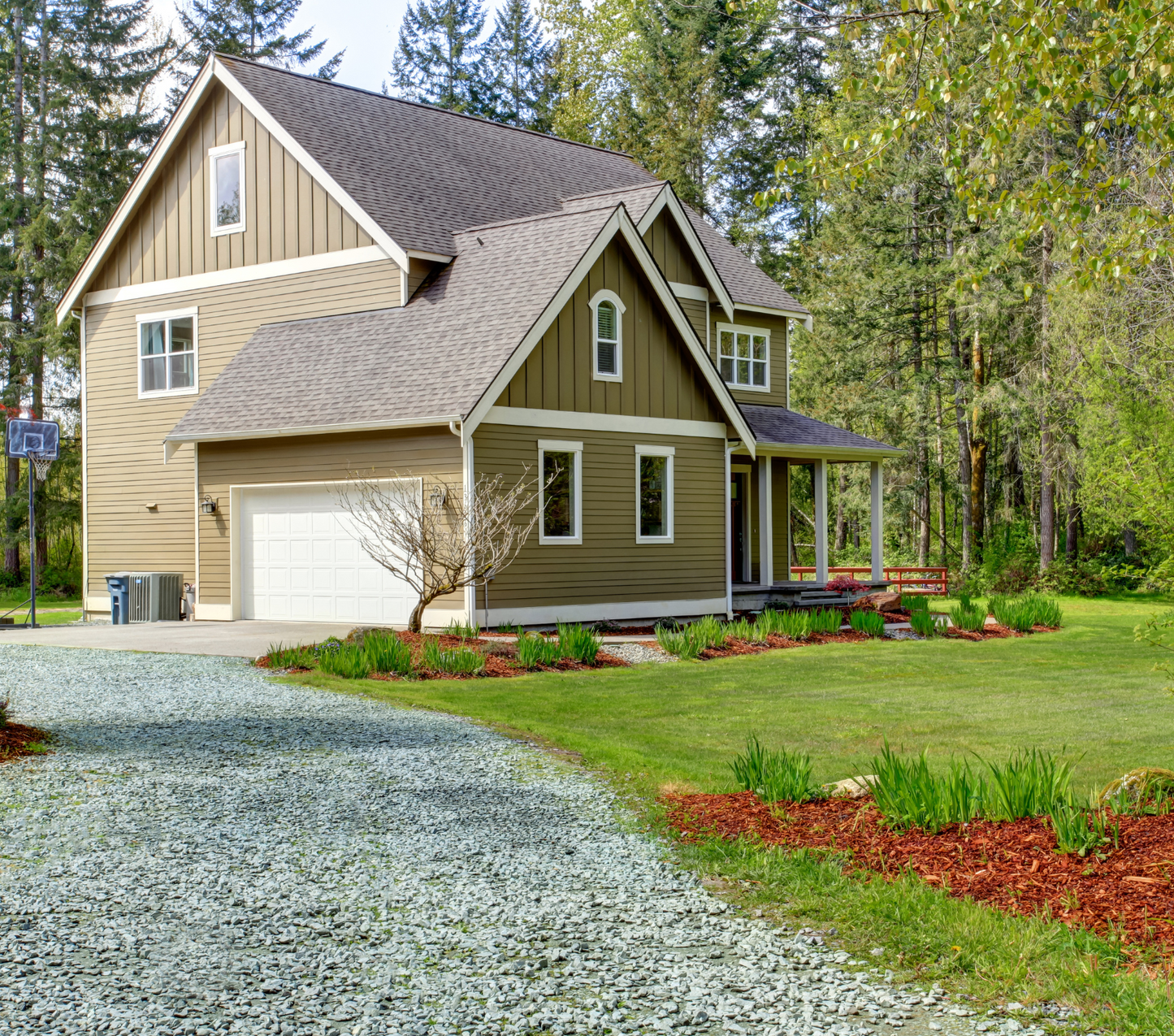 6-14mm Green Granite Chippings