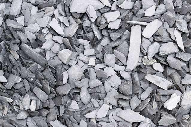 20mm Blue Slate Chippings