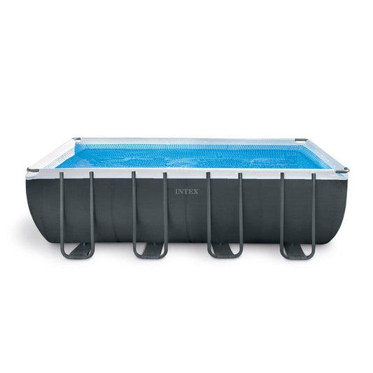 Intex 18ft x 9ft x 52" Ultra XTR Frame™ Rectangular Above Ground Swimming Pool with Sand Filter Pump & Accessories