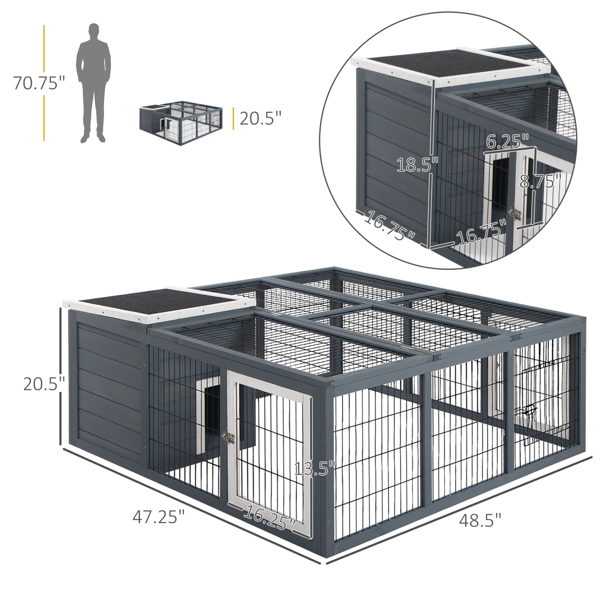 Small Animal Playpen Cage