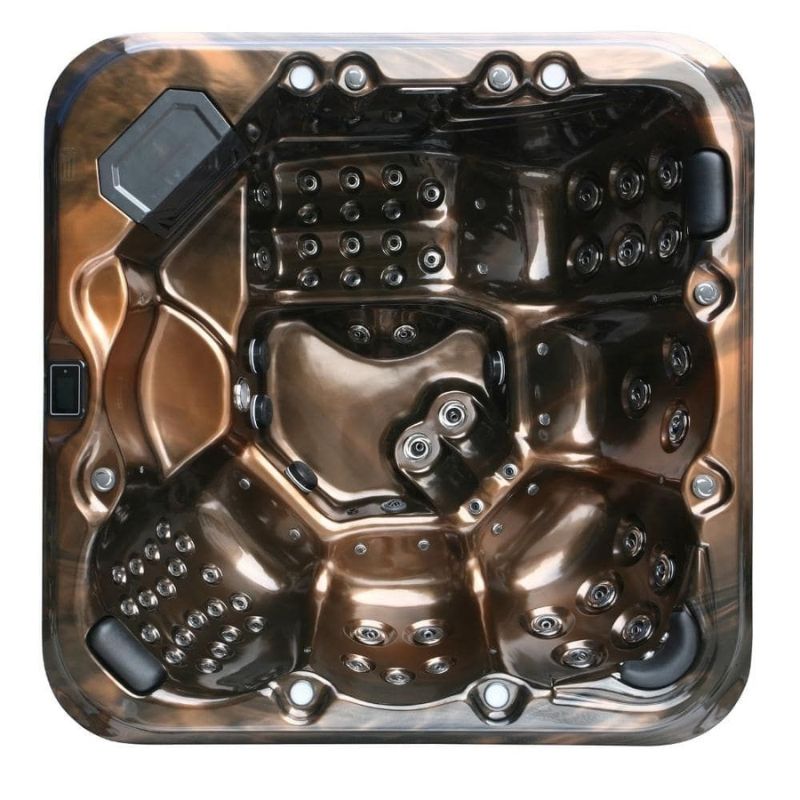 H2O 6000 Series 6-Seater (Twin-Pump) 32A Plug & Play Hot Tub