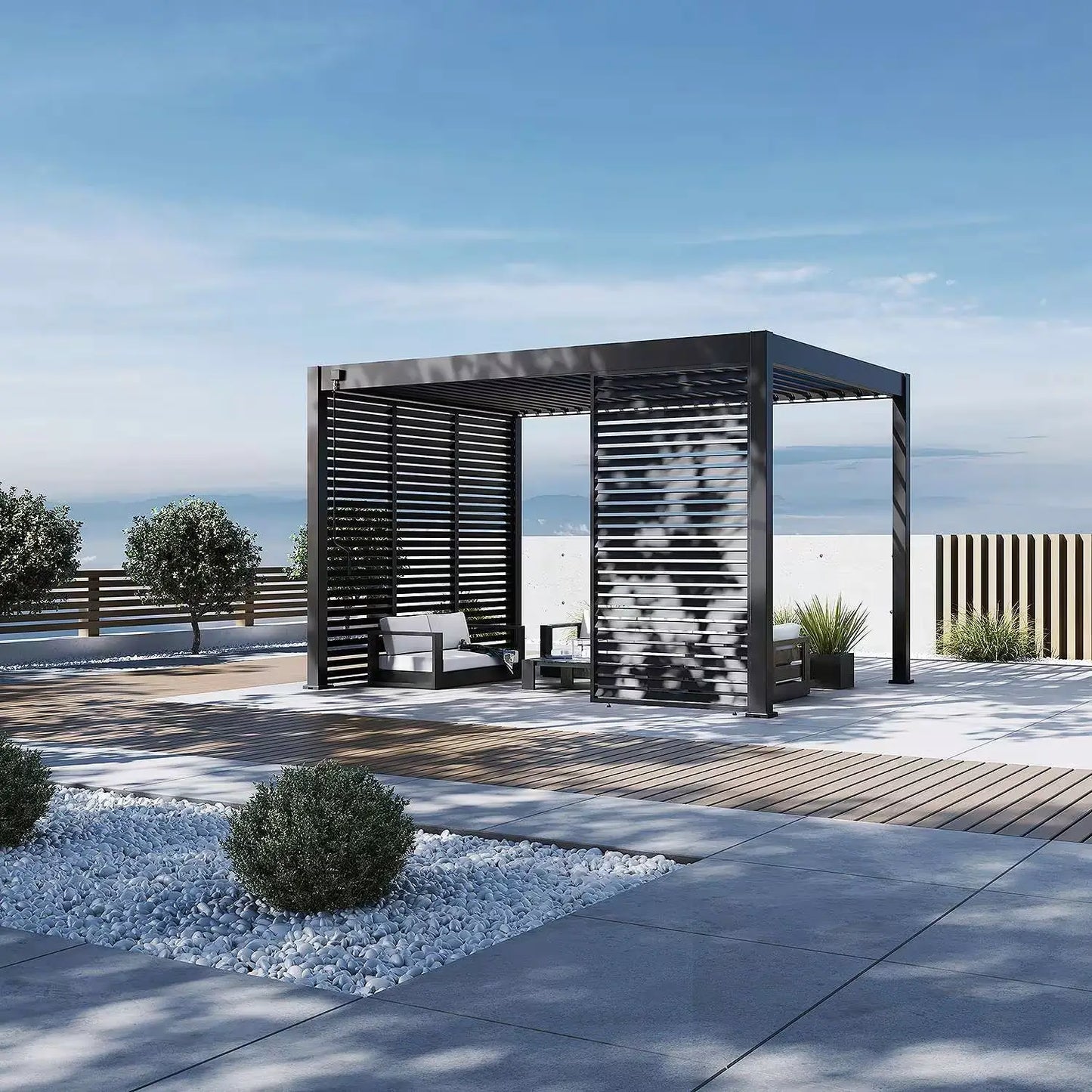 Horizontal Privacy Panel