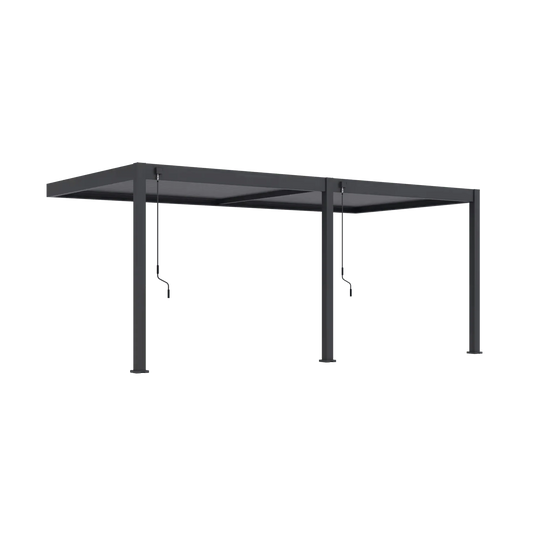 Modena Aluminium Pergola 6m x 3m Wall Mounted