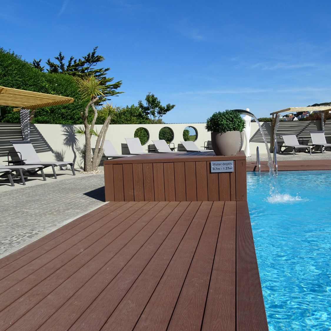 Triton Composite Decking Board – Brown | Affordable Uncapped WPC Deckin