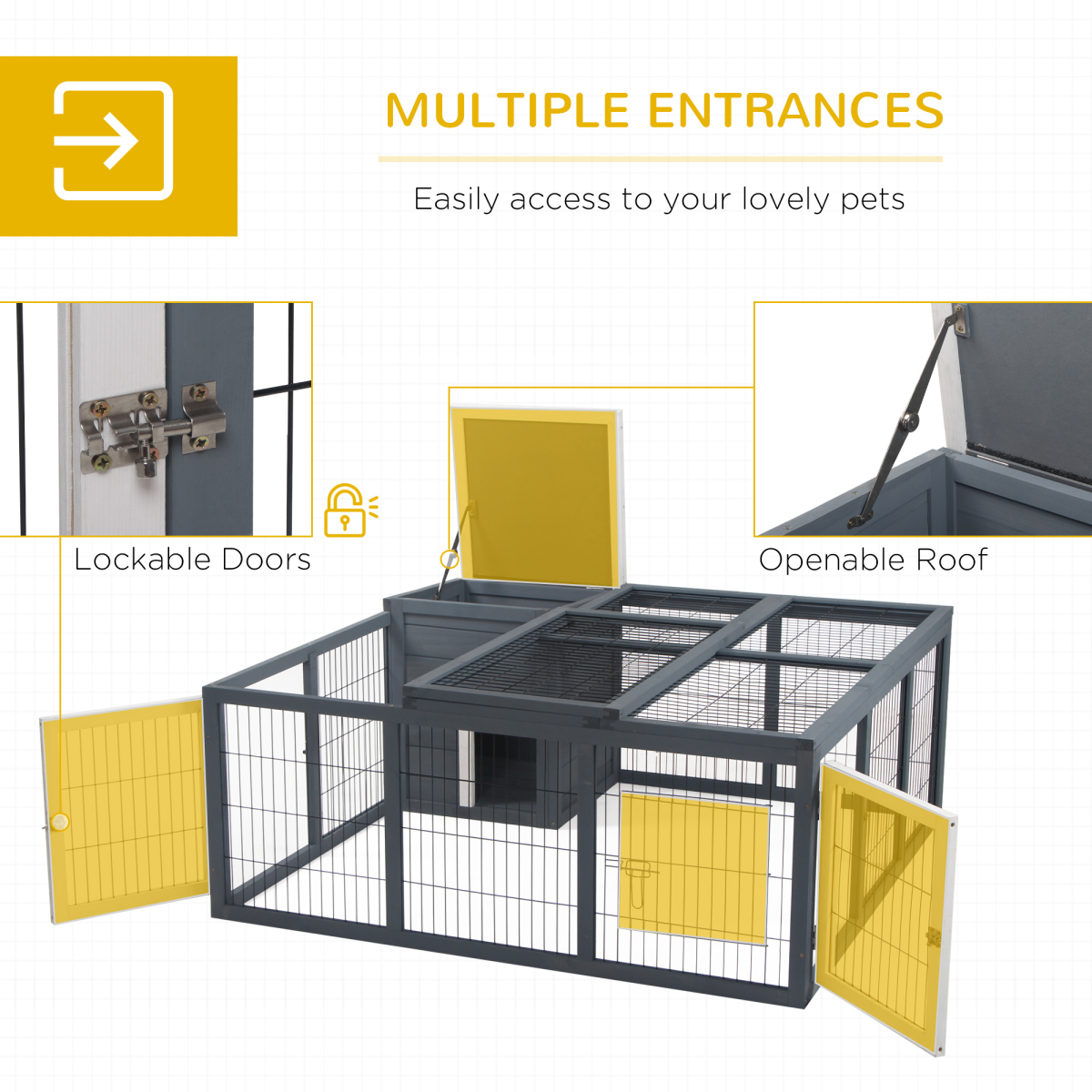 Small Animal Playpen Cage