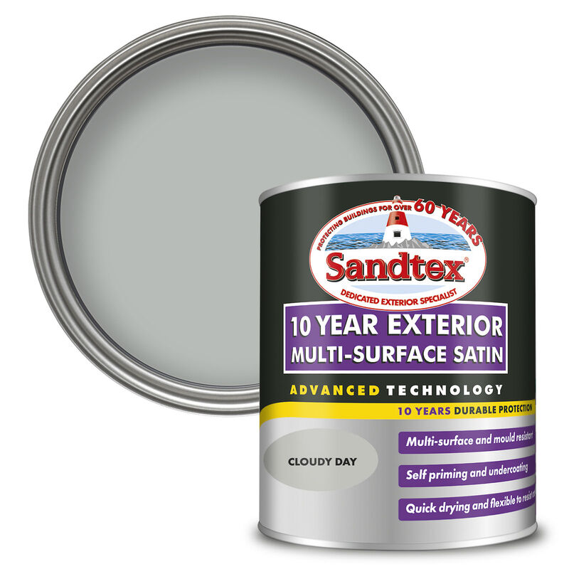 Sandtex 10 Year Exterior Multi-Surface Satin Paint