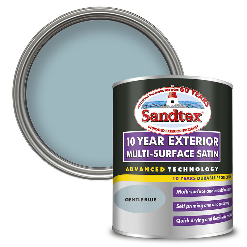 Sandtex 10 Year Exterior Multi-Surface Satin Paint