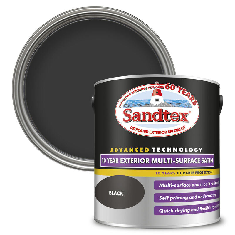 Sandtex 10 Year Exterior Multi-Surface Satin Paint
