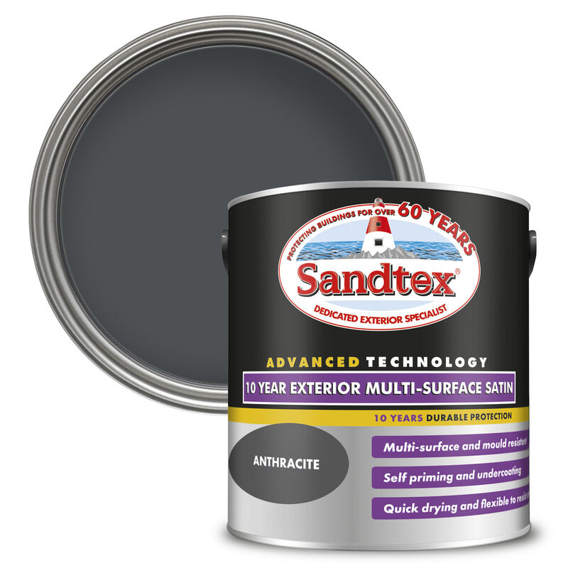 Sandtex 10 Year Exterior Multi-Surface Satin Paint