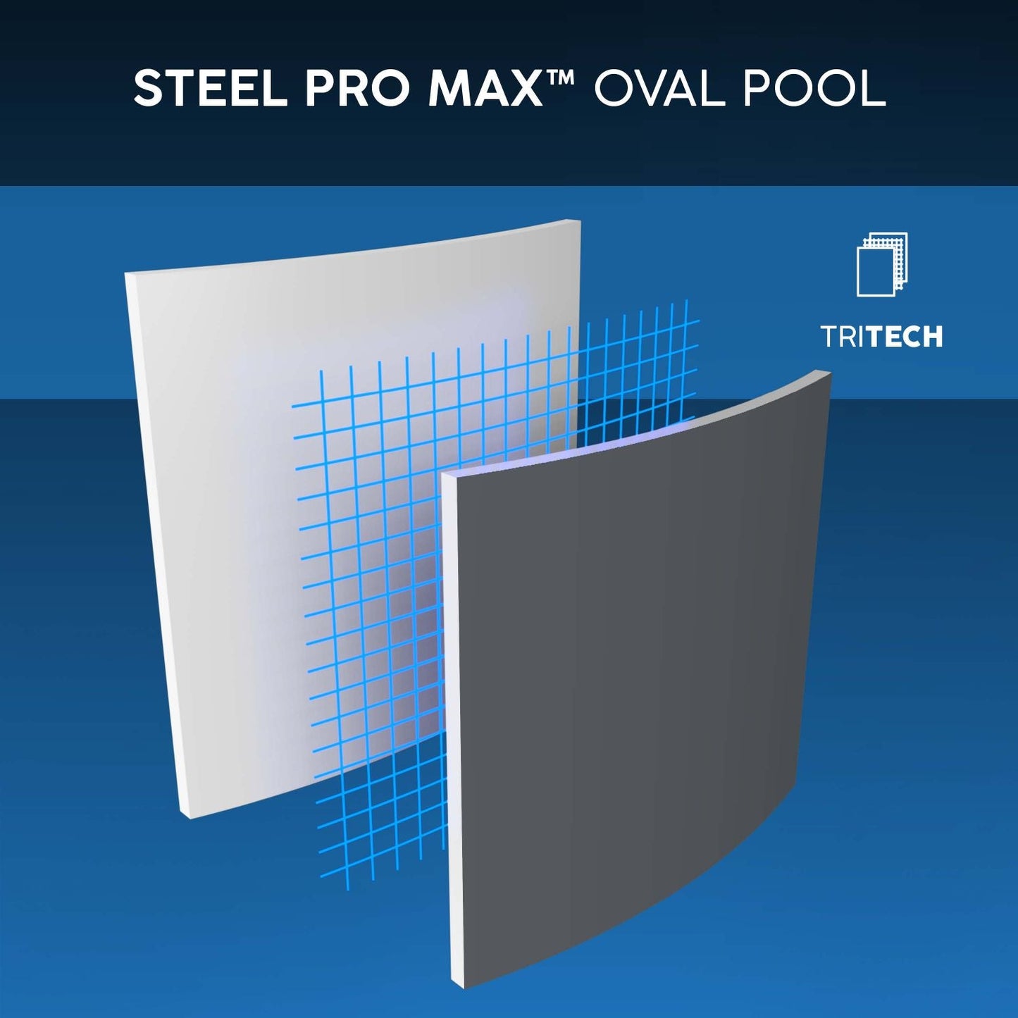 Bestway 18ft x 9ft x 48" Oval Steel Pro Max™ Above Ground Swimming Pool, Filter Pump & Accessories