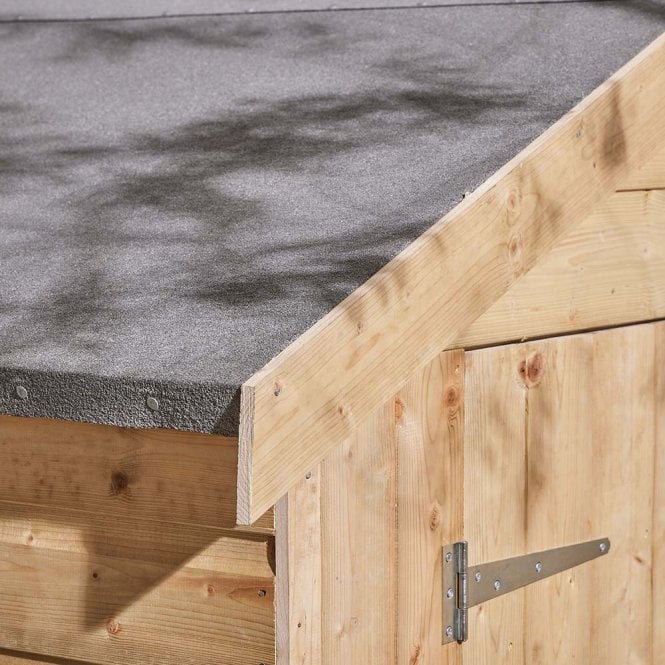 Rowlinson 6' x 4' Premier Shiplap Windowless Single Door Apex Shed