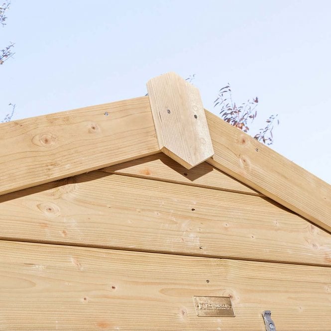 Rowlinson 6' x 4' Premier Shiplap Windowless Single Door Apex Shed