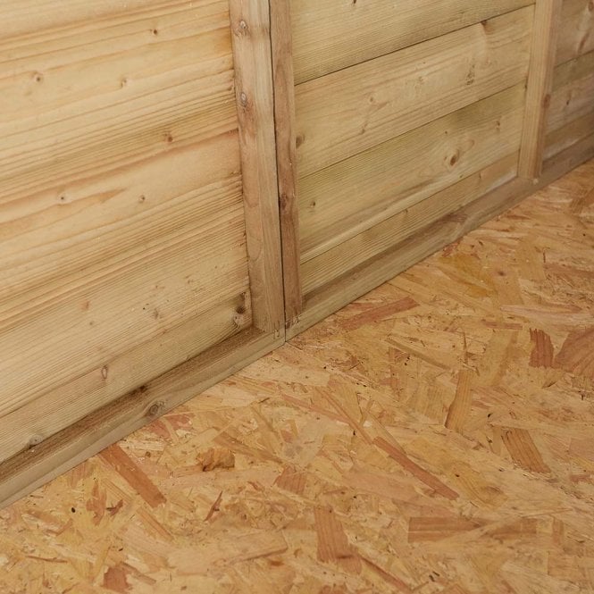Rowlinson 6' x 8' Premier Shiplap Double Door Apex Shed