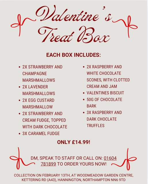 Valentines treat Box