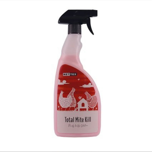 Net-Tex Total Mite Kill Liquid Spray 750ml