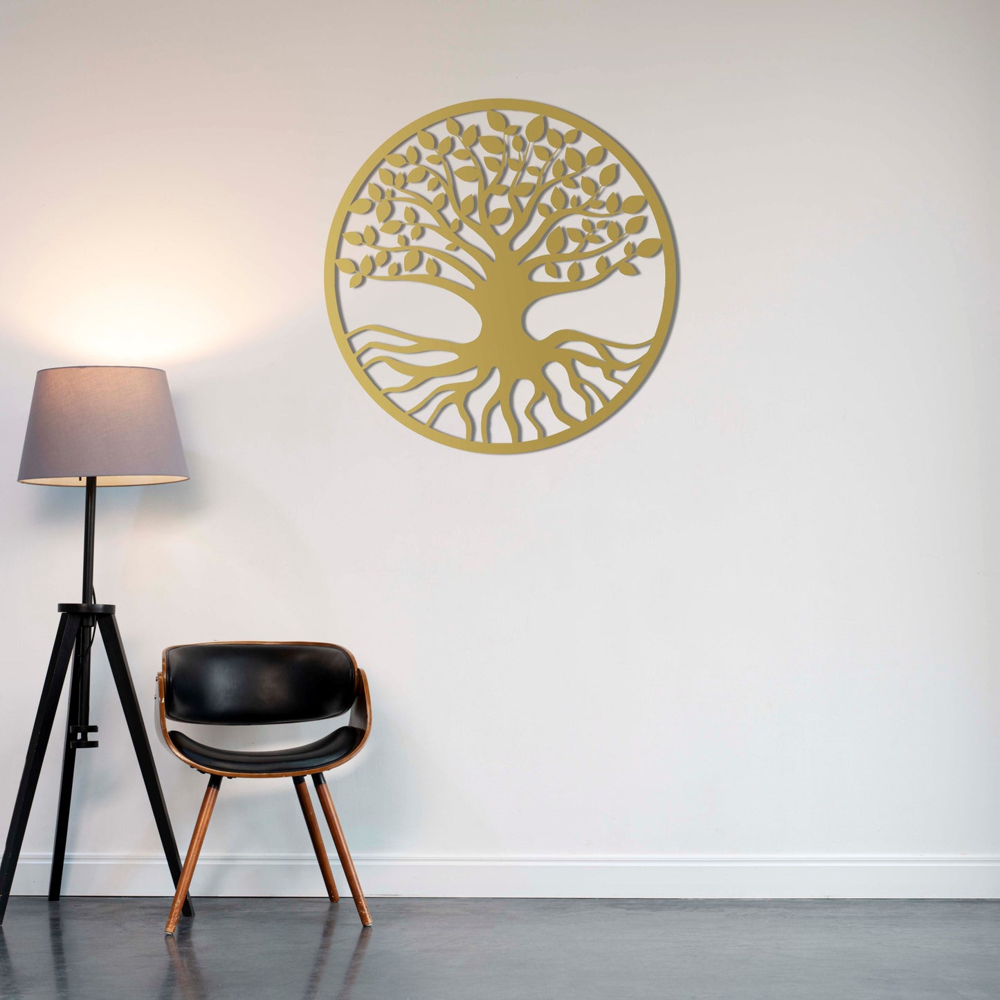 Tree of Life Metal Wall Art – Decorative Nature Wall Sculpture