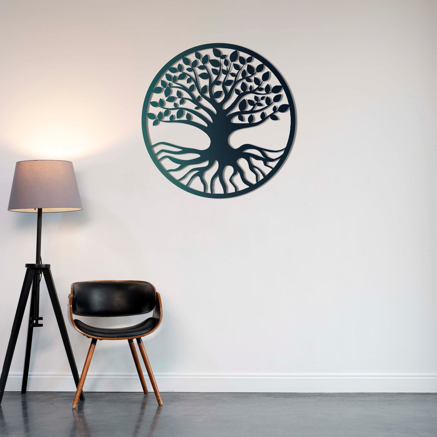 Tree of Life Metal Wall Art – Decorative Nature Wall Sculpture