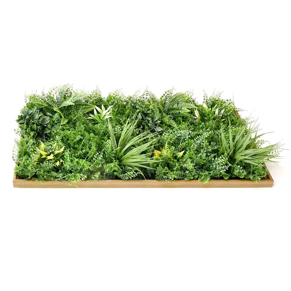 Artificial Dense Fern Wall Art - 50cm x 100cm