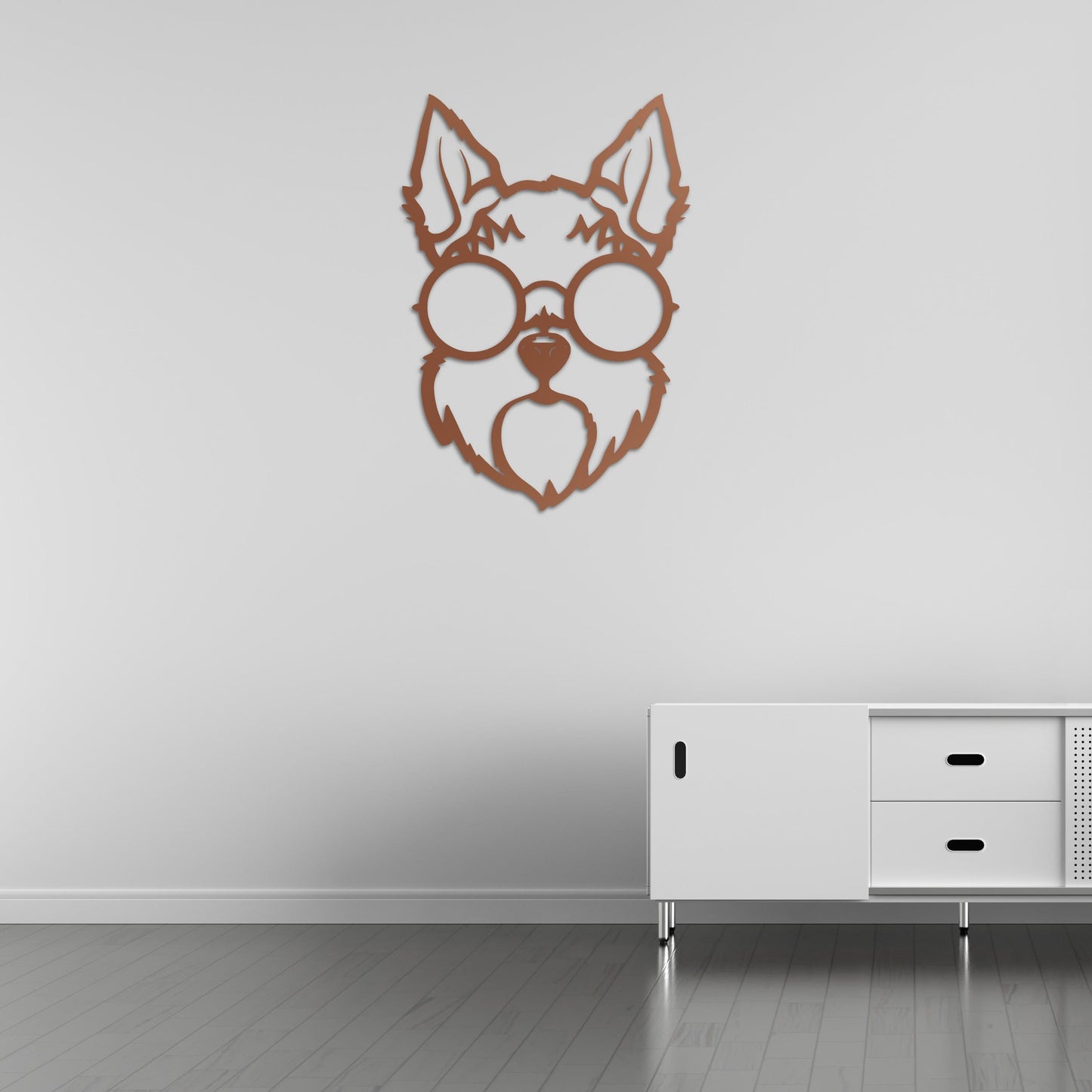 Cool Pup – Sunglasses Dog Metal Wall Art