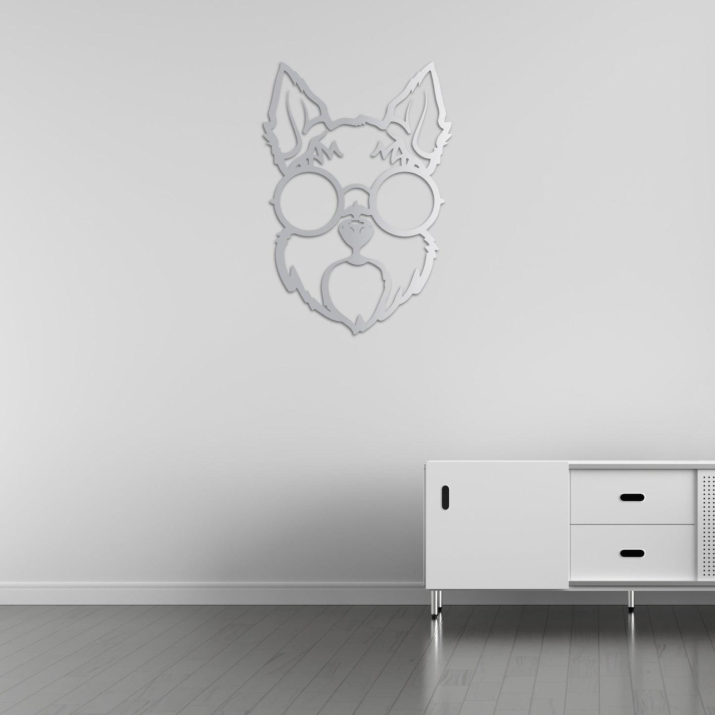 Cool Pup – Sunglasses Dog Metal Wall Art
