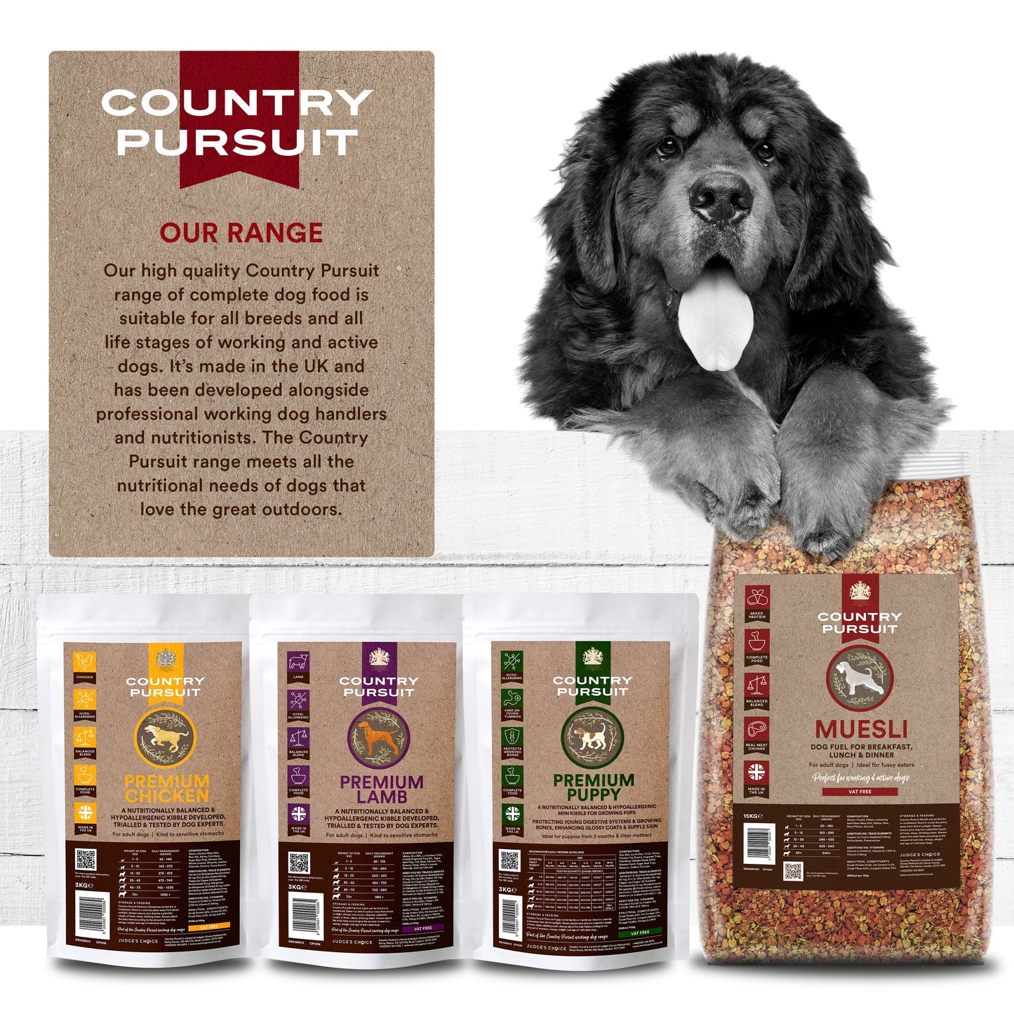 Country Pursuit Muesli Adult Semi-Moist Complete Dog Food 3kg
